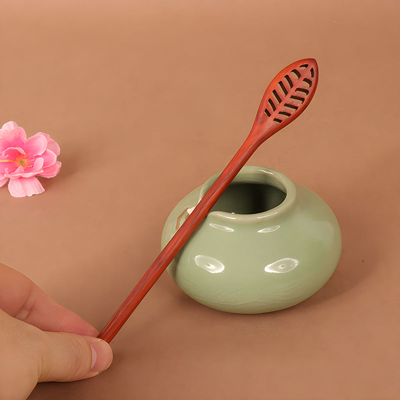 PF086 - 18cm African Padauk Hair Sticks - Wholesale