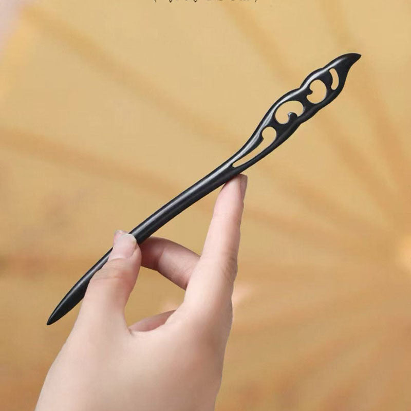 PF106 - 21cm African Blackwood Hair Sticks - Wholesale