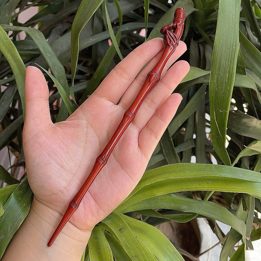 PF140 - 20cm Rosewood Hair Sticks - Wholesale
