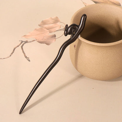 PF102 - 18cm Ebony Hair Sticks - Wholesale