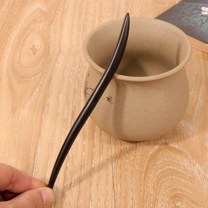PF080 - 18cm Ebony Hair Sticks - Wholesale