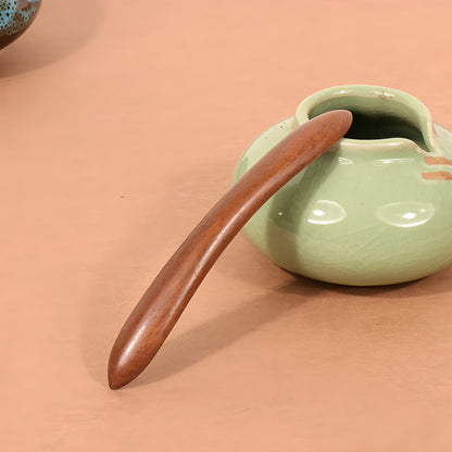 PF122 - 12cm Wooden Hair Sticks - Wholesale