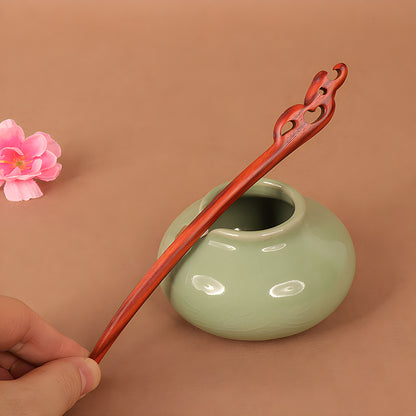 PF086 - 18cm African Padauk Hair Sticks - Wholesale