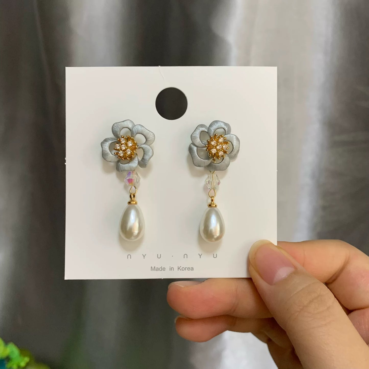 PF037 - Rose Chanhua Earrings - Wholesale