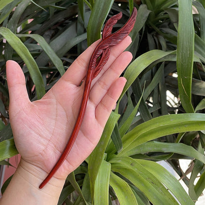 PF140 - 20cm Rosewood Hair Sticks - Wholesale
