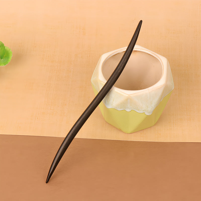 PF129 - 23cm Ebony Hair Sticks - Wholesale