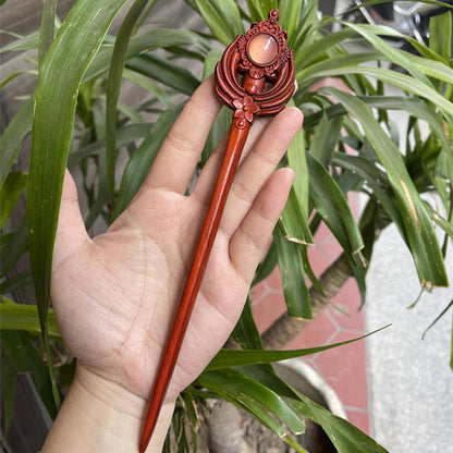 PF140 - 20cm Rosewood Hair Sticks - Wholesale