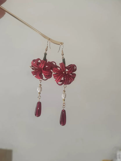 PF227 - Spider Lily Chanhua Earrings - Wholesale
