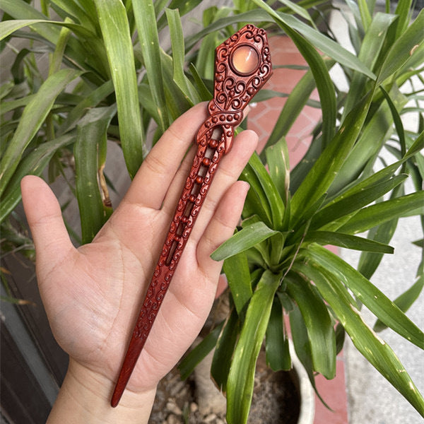PF140 - 20cm Rosewood Hair Sticks - Wholesale