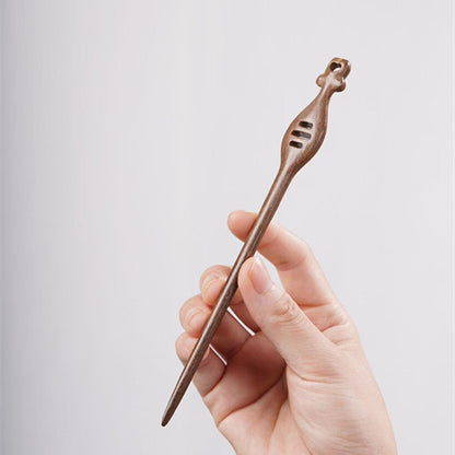 PF160 - 18cm Lacewood Hair Sticks - Wholesale