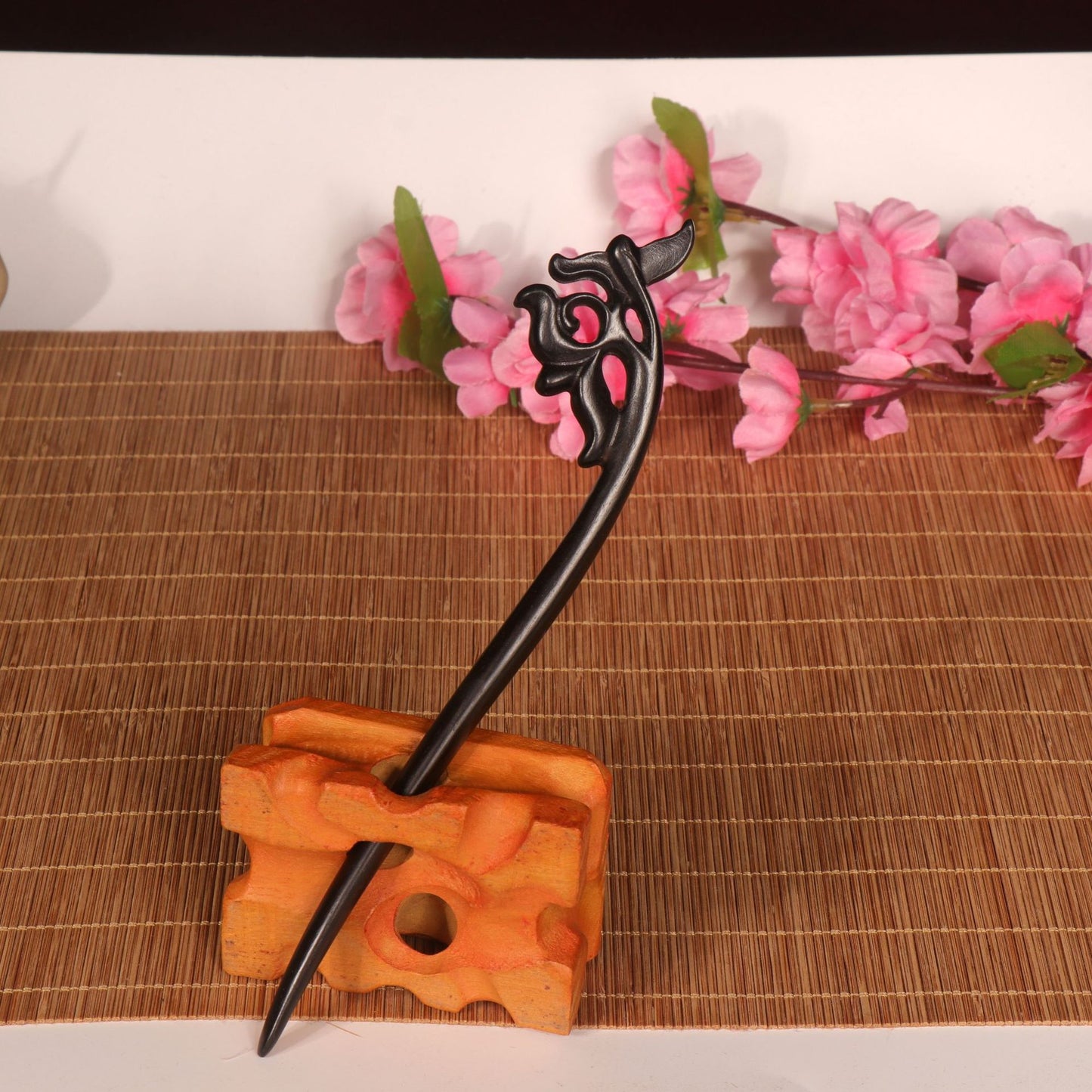 PF131 - 18cm African Blackwood Hair Sticks - Wholesale