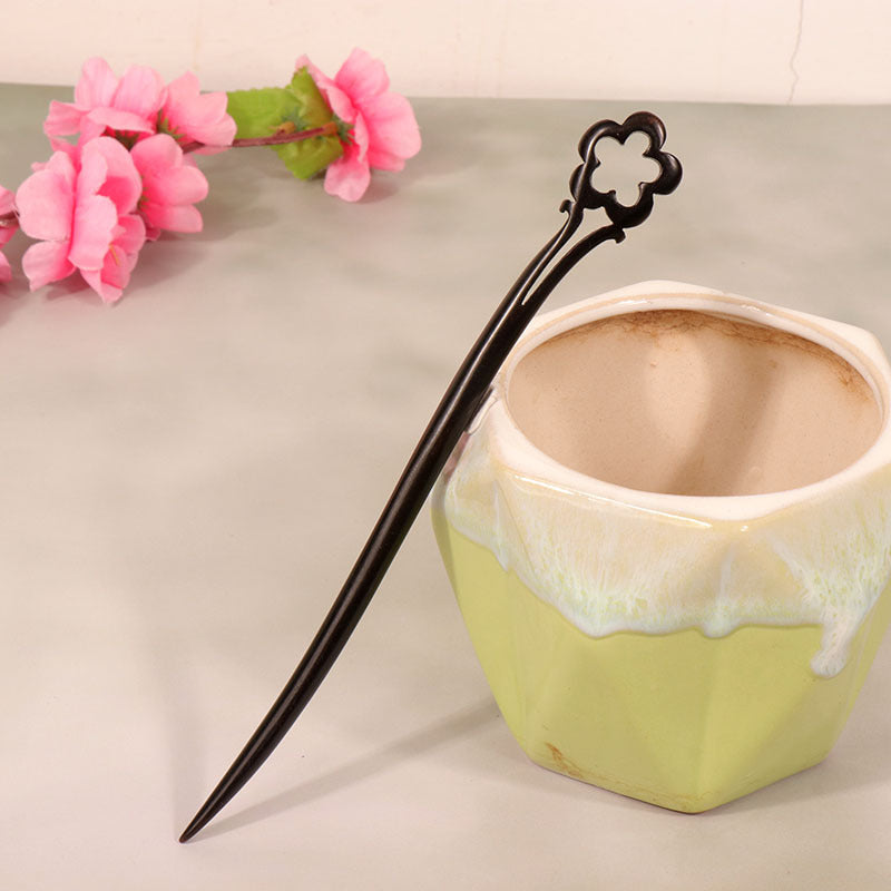 PF081 - 18cm Ebony Hair Sticks - Wholesale