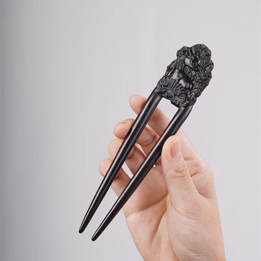 PF143 - Intricate Wooden Hair Sticks - Wholesale