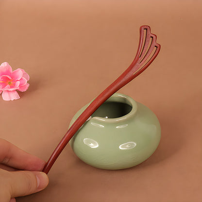 PF086 - 18cm African Padauk Hair Sticks - Wholesale