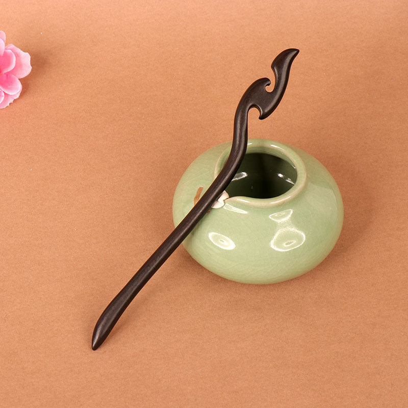 PF094 - 18cm African Blackwood Hair Sticks - Wholesale