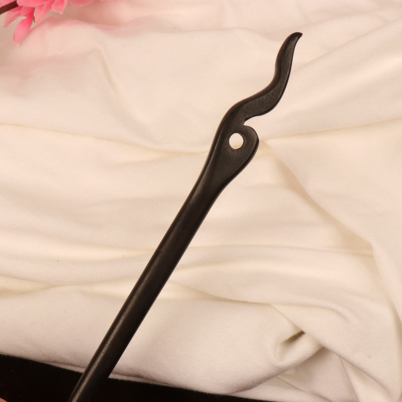 PF084 - 18cm Ebony Hair Sticks - Wholesale
