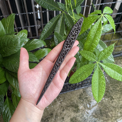 PF142 - 20cm African Blackwood Hair Sticks - Wholesale