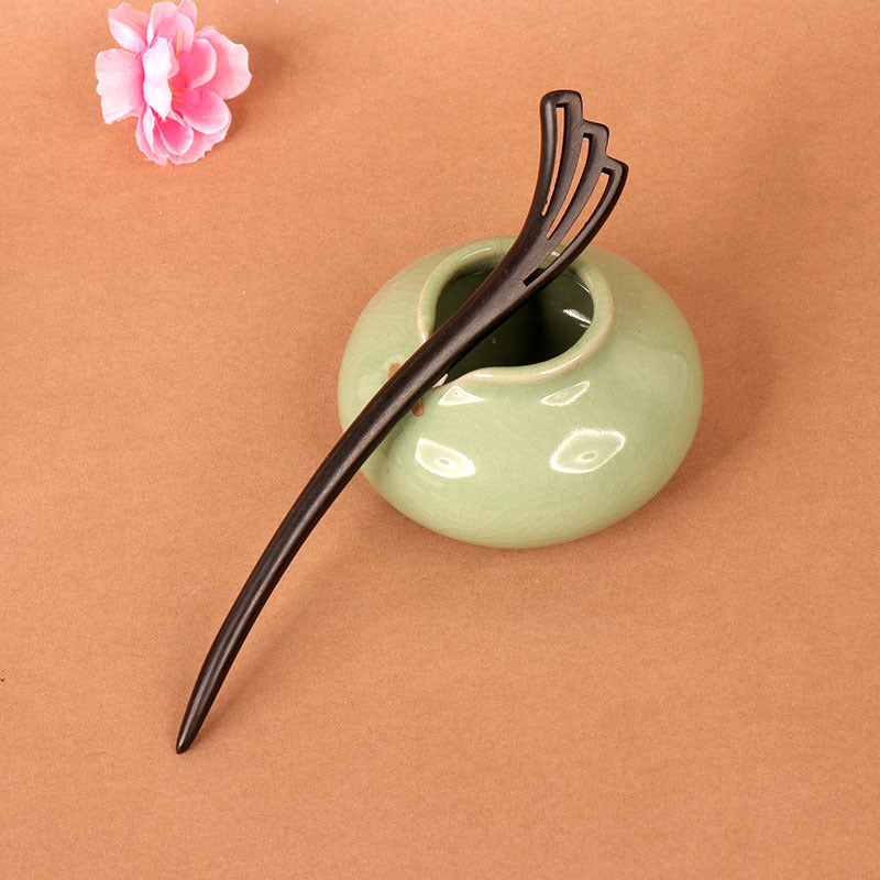 PF094 - 18cm African Blackwood Hair Sticks - Wholesale