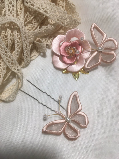PF057 - Butterfly Chanhua Hairpin - Wholesale