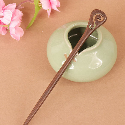 PF078 - 18cm Big-Leaf Rosewood Hair Sticks - Wholesale