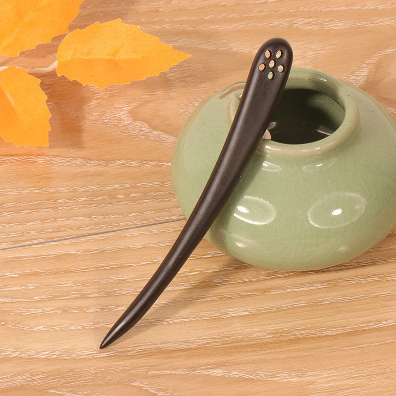 PF093 - 15cm African Blackwood Hair Sticks - Wholesale