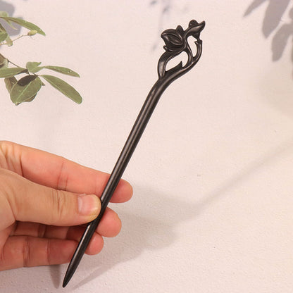 PF102 - 18cm Ebony Hair Sticks - Wholesale