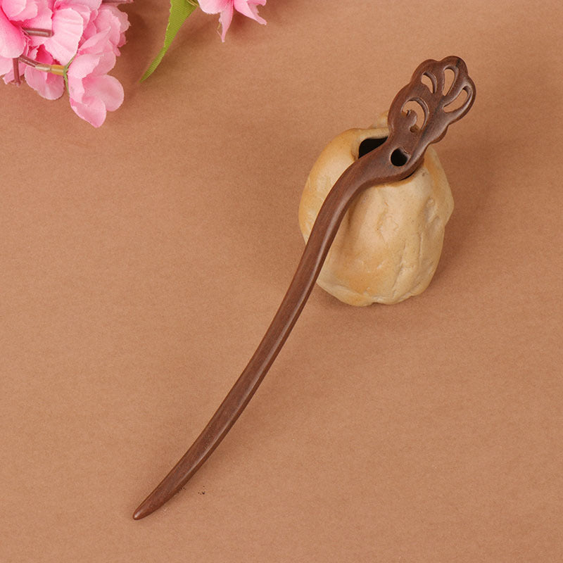 PF078 - 18cm Big-Leaf Rosewood Hair Sticks - Wholesale