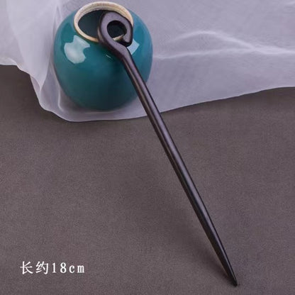 PF084 - 18cm Ebony Hair Sticks - Wholesale