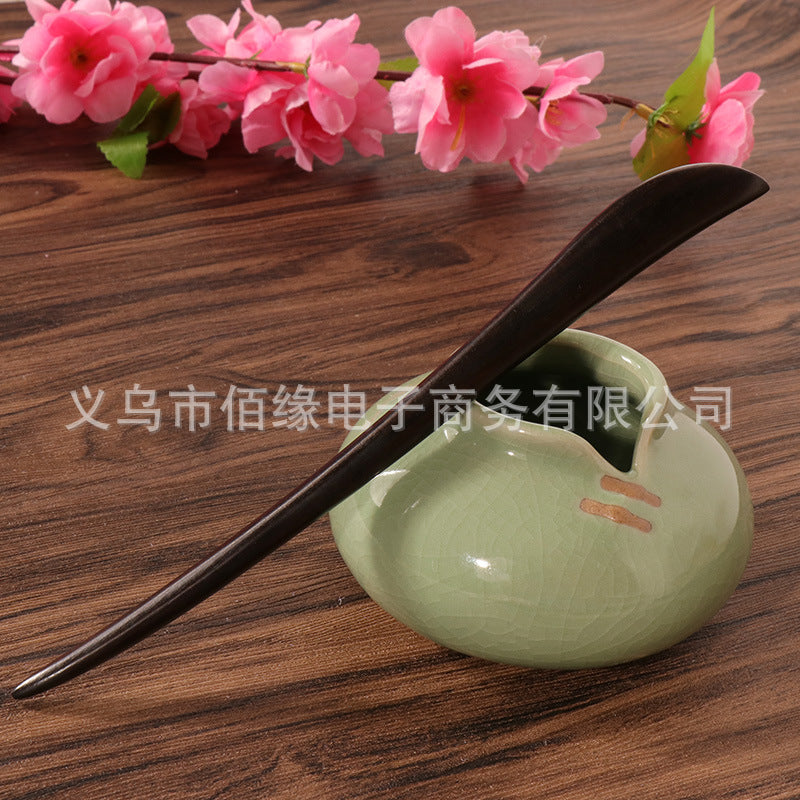 PF084 - 18cm Ebony Hair Sticks - Wholesale
