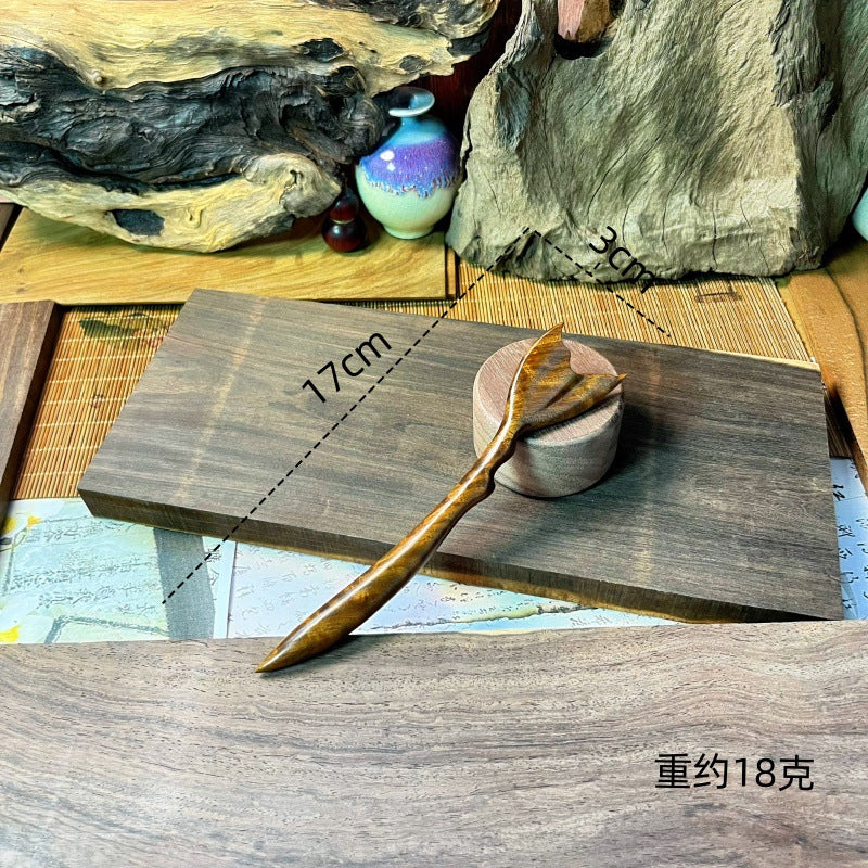 PF173 - 19cm Lacewood Hair Sticks - Wholesale