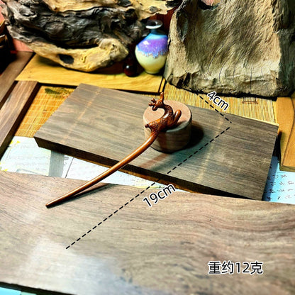 PF173 - 19cm Lacewood Hair Sticks - Wholesale
