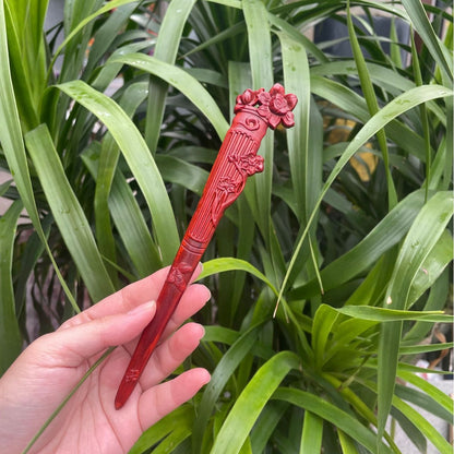 PF143 - Intricate Wooden Hair Sticks - Wholesale