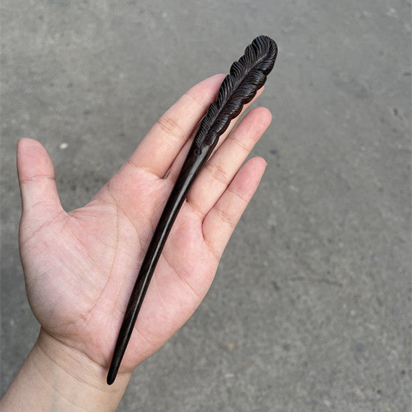 PF141 - 18cm African Blackwood Hair Sticks - Wholesale