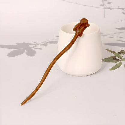 PF100 - 18cm Lacewood Hair Sticks - Wholesale