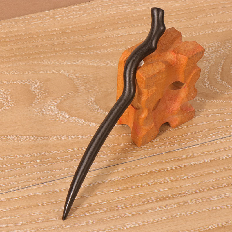 PF093 - 15cm African Blackwood Hair Sticks - Wholesale