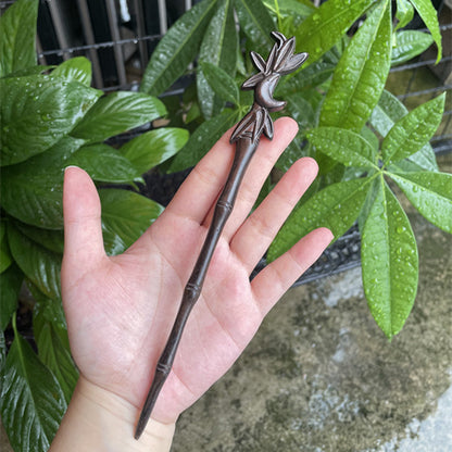 PF142 - 20cm African Blackwood Hair Sticks - Wholesale