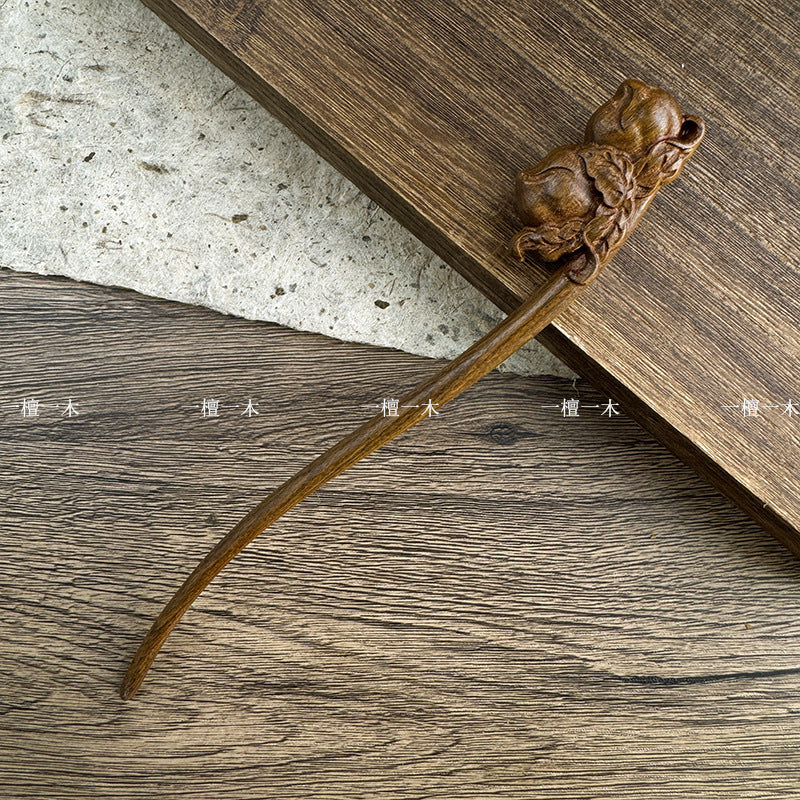 PF194 - Lacewood Hair Sticks - Wholesale