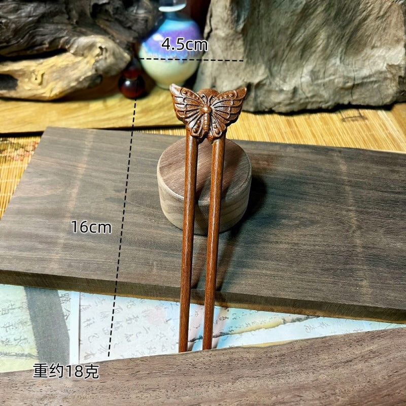 PF195 - Lacewood Hair Sticks - Wholesale