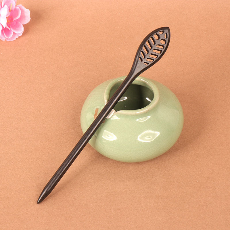 PF094 - 18cm African Blackwood Hair Sticks - Wholesale