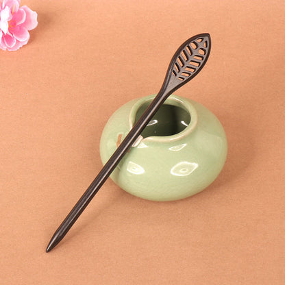 PF094 - 18cm African Blackwood Hair Sticks - Wholesale