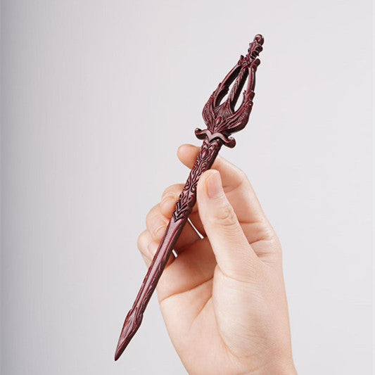 PF143 - Intricate Wooden Hair Sticks - Wholesale