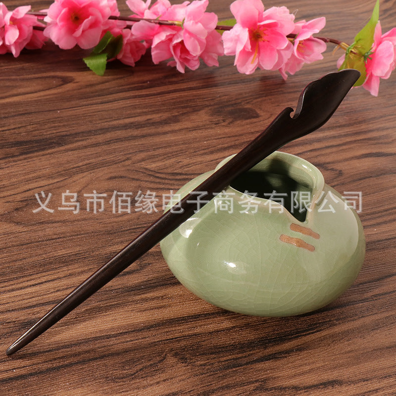 PF084 - 18cm Ebony Hair Sticks - Wholesale
