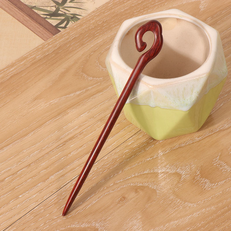 PF109 - 18cm Rosewood Hair Sticks - Wholesale