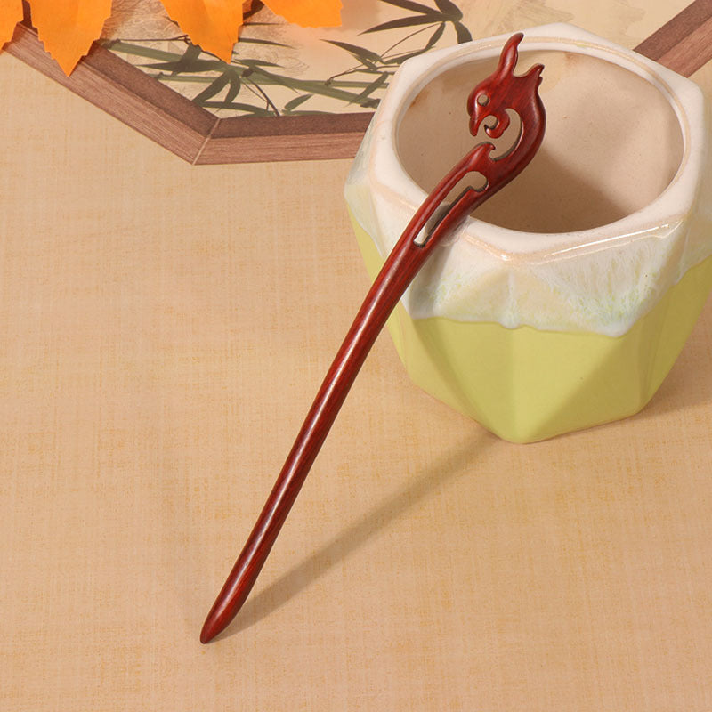 PF115 - 18cm Rosewood Hair Sticks - Wholesale