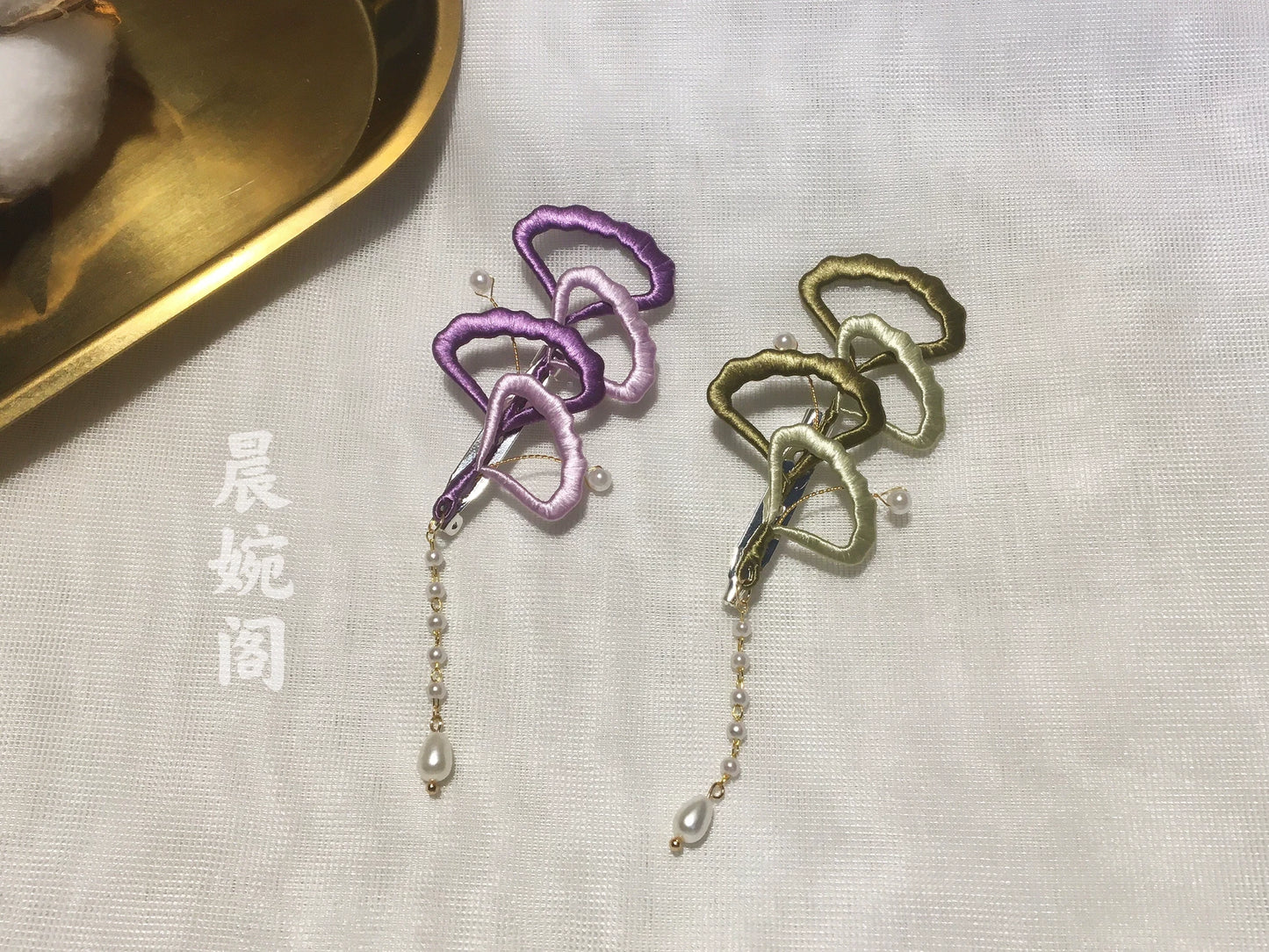 PF019 - Ginkgo Leaf Chanhua Brooch - Wholesale
