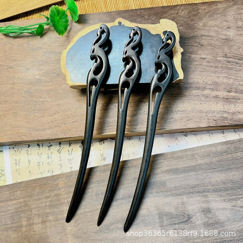 PF196 - Ebony Hair Sticks - Wholesale