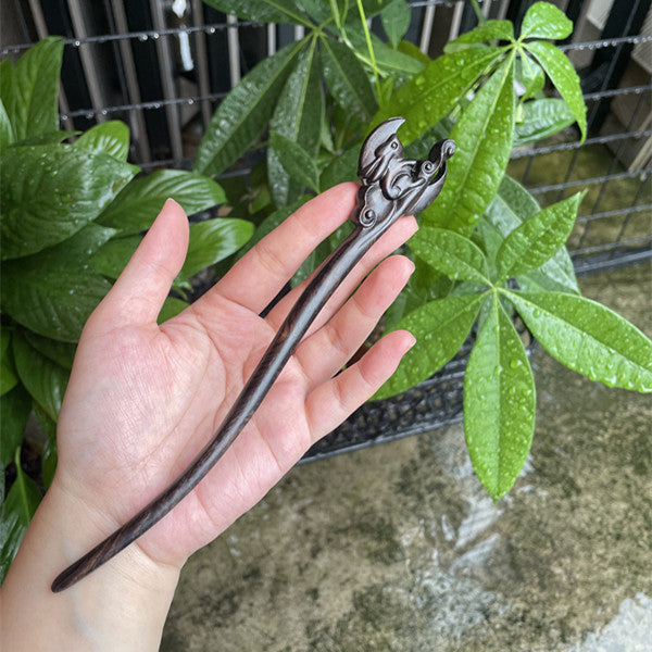 PF142 - 20cm African Blackwood Hair Sticks - Wholesale
