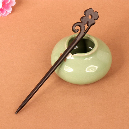 PF094 - 18cm African Blackwood Hair Sticks - Wholesale