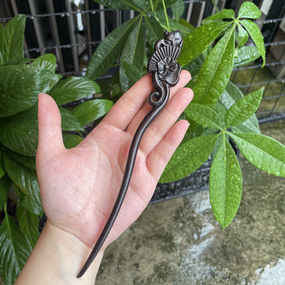 PF142 - 20cm African Blackwood Hair Sticks - Wholesale