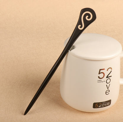 PF084 - 18cm Ebony Hair Sticks - Wholesale